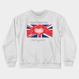 Royal wedding  harry and Meghan Crewneck Sweatshirt